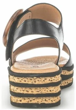 Gabor Sandali Con Zeppa - Schwarz -Vendite Gabor 3278bac3223244faa3f6d3efb203b90a