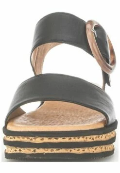 Gabor Sandali Con Zeppa - Schwarz -Vendite Gabor 9cac3d8f72544ebfb6653379f8b601f3