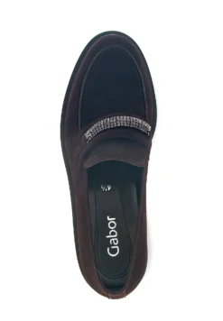 Gabor Scarpe Senza LacciChocolate Donna Scarpe Piatte GA111E0OF-O11 -Vendite Gabor bd16aed104914a2a97407b134a51524c