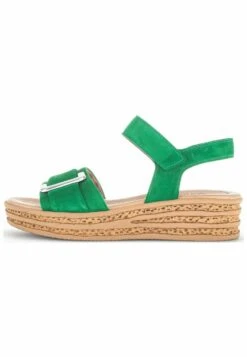 Gabor Sandali Con Plateau - Verde